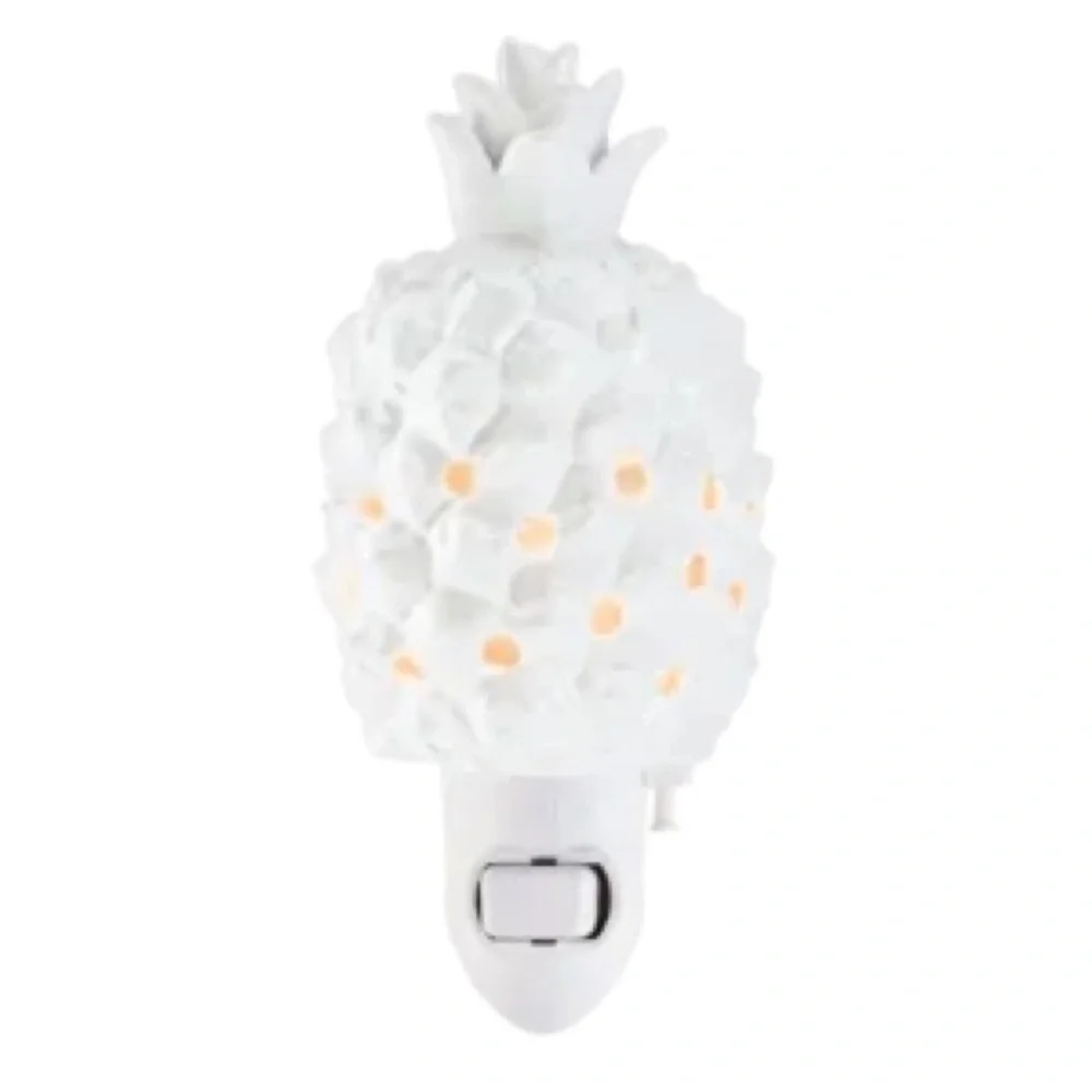 Scentsy Southern Hospitality Mini Pineapple Wax Warmer New In Box Wall Plug Gift - Picture 2 of 6